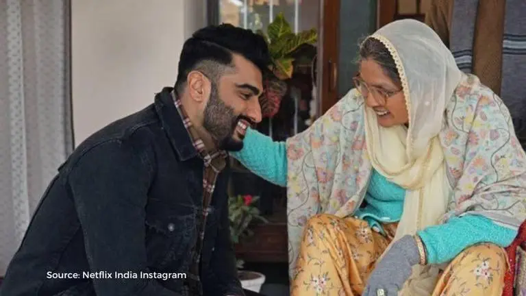 Arjun Kapoor’s new 'Sardar Ka Grandson' song 'Main Teri Ho Gayi' is an 'epitome of love' Source: Netflix India Instagram
