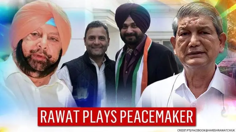 'Captain' Rahul Gandhi wants Sidhu at his rallies? Rawat eyes peacemaking with Punjab CM Congress