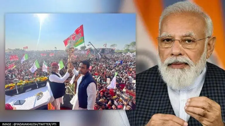 Akhilesh Yadav retaliates to PM Modi's 'red cap' jibe; warns 'Red alert for BJP in UP' Akhilesh Yadav