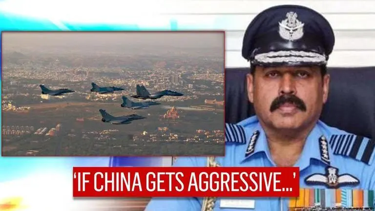 'If China gets aggressive, India will also get aggressive': IAF Chief RKS Bhadauria Indian Air Force