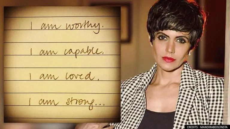 Mandira Bedi pens note to self after Raj Kaushal's demise, affirms 'Time to begin again' Mandira Bedi writes note to self