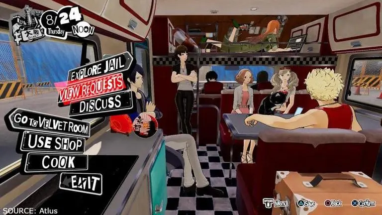 Persona 5 strikers unicorn with zionga: How to complete the 5th Prison Mail request? persona 5 strikers