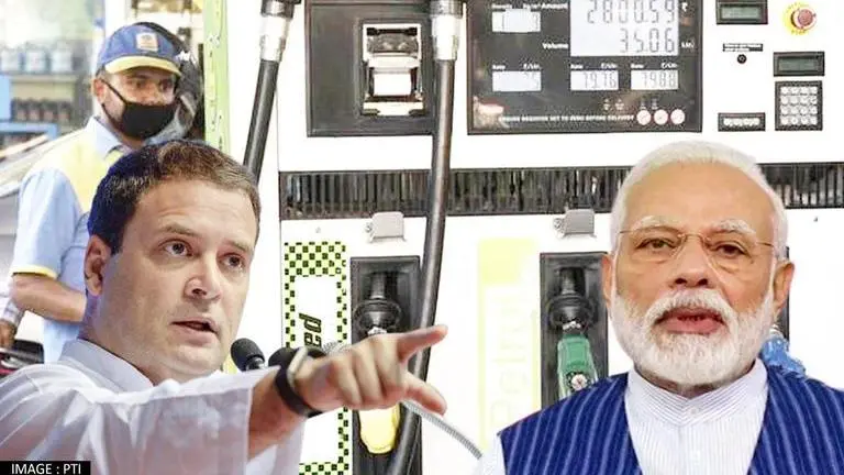 Rahul Gandhi says Centre 'fooling people' after cut in excise duty on petrol & diesel Rahul Gandhi