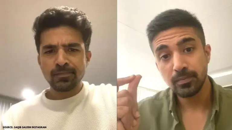 Saqib Saleem flaunts new haircut with Kareena Kapoor's 'Bole Chudiyan' in backdrop; watch Saqib Saleem