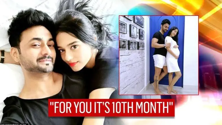 Amrita Rao announces pregnancy on social media with adorable post with husband RJ Anmol