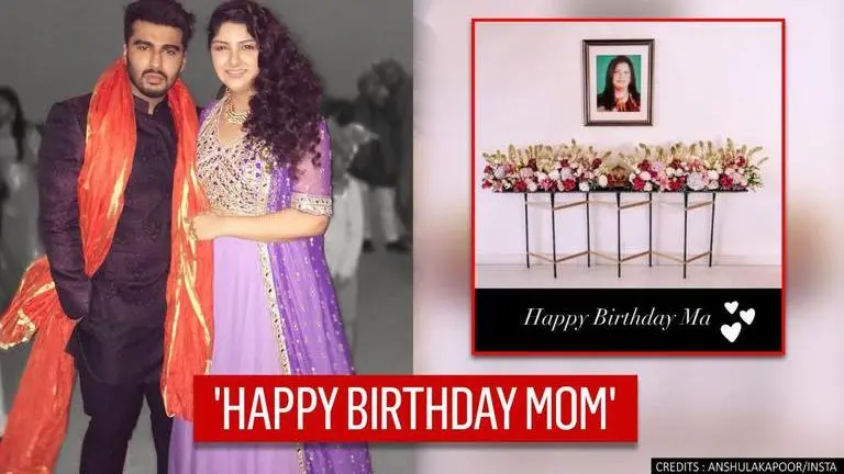 Arjun Kapoor and sister Anshula remember mother Mona Shourie on her birth anniversary Arjun Kapoor