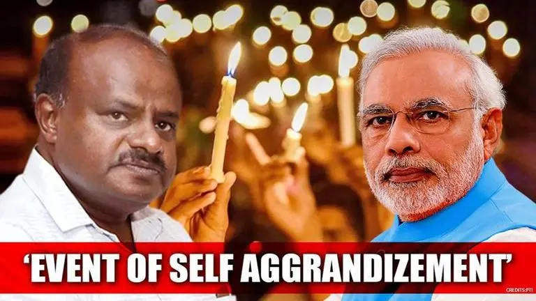 HD Kumaraswamy wants 'scientific & rational' explanation for PM Modi's 9 pm-9 min appeal Kumaraswamy