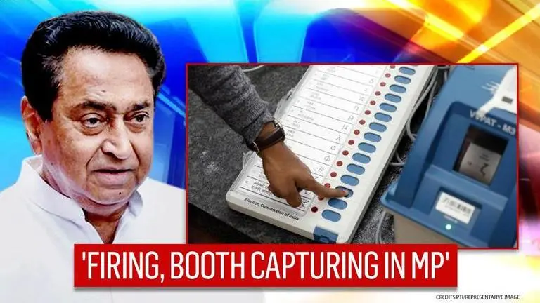 Kamal Nath alleges firing, booth capturing in MP by-election, says 'BJP frustrated' Kamal Nath