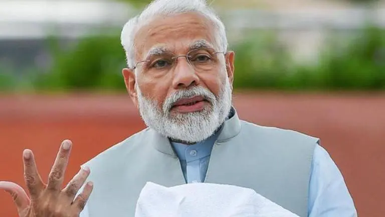 PM shares message explaining meaning of coronavirus in Gujarati