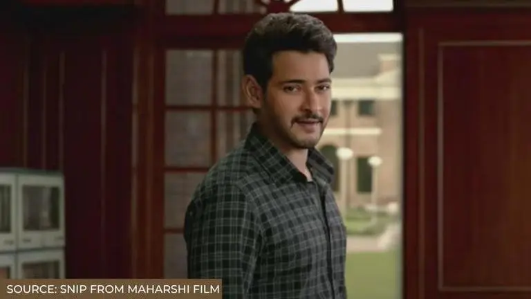 In image: Mahesh Babu; Source: Snip from Maharshi