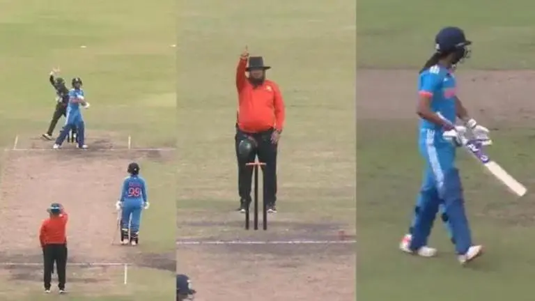 India captain Harmanpreet Kaur says no regret over her Dhaka outburst Harmanpreet was banned for two matches after she smashed the stumps over the umpire's decision to give her out.