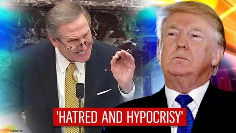 'Just a political speech': Trump's defense calls impeachment 'blatantly unconstitutional' Donald Trump