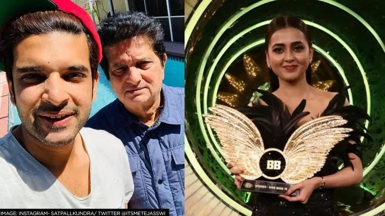 Karan Kundrra's father on son's wedding with Tejasswi: 'Will get them married soon' Karan Kundrra, Tejasswi Prakash, Karan Kundrra's father on his wedding, Tejasswi Prakash as Bigg Boss 15 winner