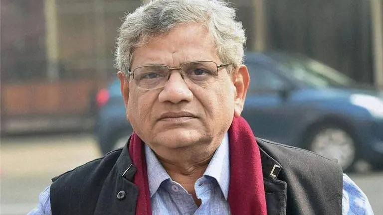 Yechury donates Rs 50,000 award money to Delhi riot victims