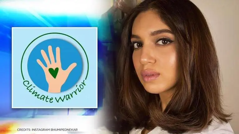 Bhumi Pednekar's Climate Warrior GIFs cross 1 billion views, spread awareness among youth Bhumi Pednekar, Climate Warrior, environment conservation, UNICEF, GIF'S