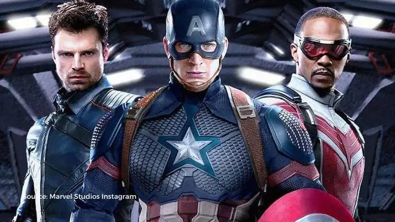 In Frame: Chris Evans, Sebastian Stan and Anthony Mackie, Source: Marvel Studios Instagram