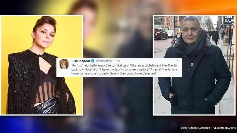 Rishi Kapoor asks about screening at hotel amid Kanika Kapoor row, Taj Hotel replies