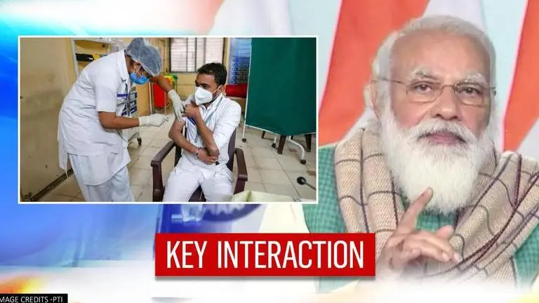 PM Modi to interact with beneficiaries, vaccinators of COVID inoculation drive in Varanasi PM Modi