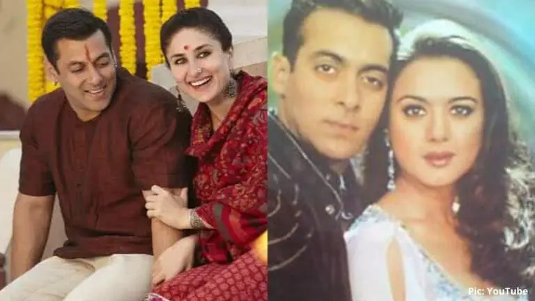 Salman Khan opposite Kareena Kapoor or Preity Zinta: Which pair has better chemistry? Salman Khan