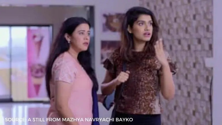 'Mazhya Navryachi Bayko' written update July 27, 2020: Radhika is worried about the threat Mazhya Navryachi Bayko written update