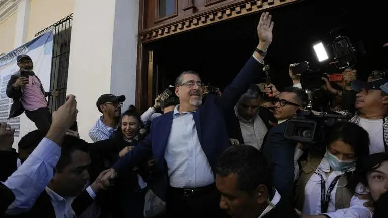 Early results of Guatemala's presidential election show progressive Arévalo winning Early results of Guatemala's presidential election show progressive Arévalo winning