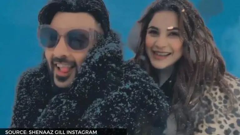 Shehnaaz Gill and Badshah share BTS clips from their new song, video to release soon shehnaaz gill