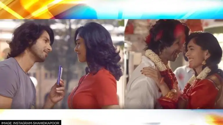 'Jersey': Witness Shahid and Mrunal's budding romance in latest track 'Maiyya Mainu' jersey