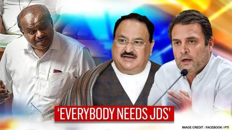 Kumaraswamy 'to work for clear majority'; clarifies on alliance with BJP amid speculation Kumaraswamy