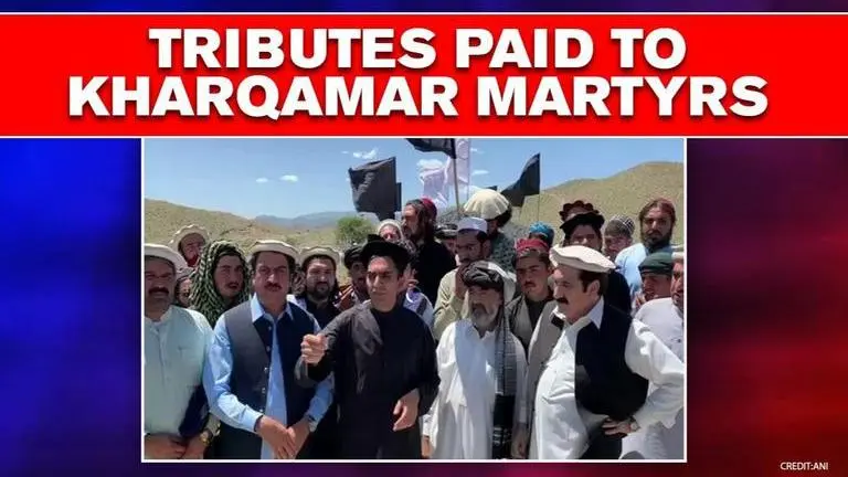 Pashtuns pay tribute to Kharqamar martyrs on first anniversary; attack 'killer' Pak Army Pashtuns