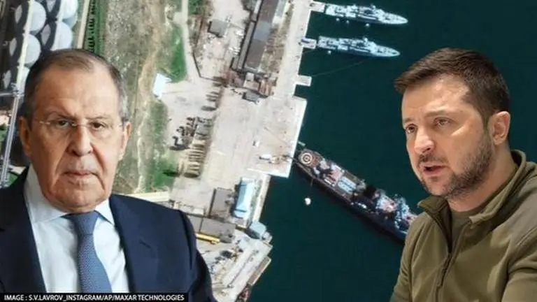 Russia FM Lavrov guarantees grain export via ships if Ukraine demines Black Sea waters Russia