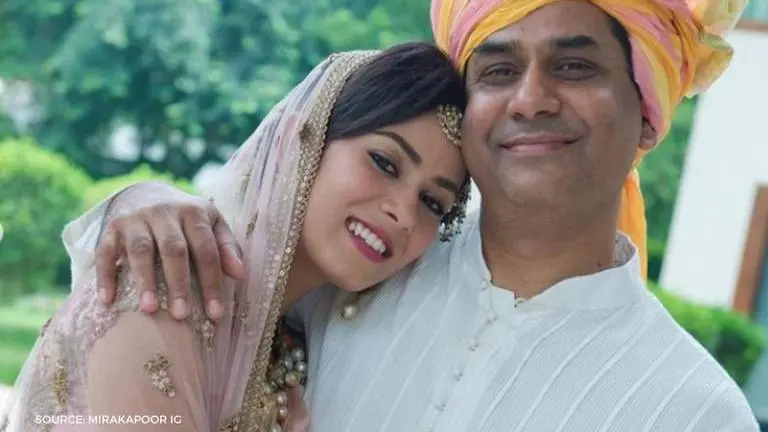 Mira Rajput wishes Happy Birthday to 'Truest Friend', her dad, with pictures on Instagram mira rajput