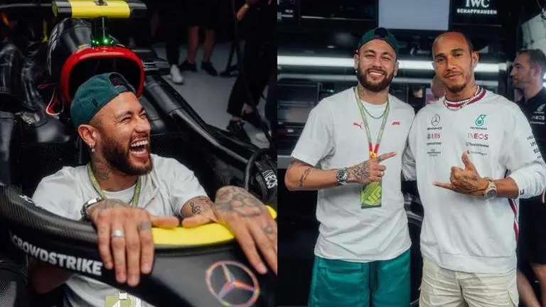 Neymar Jr., F1, Lewis Hamilton