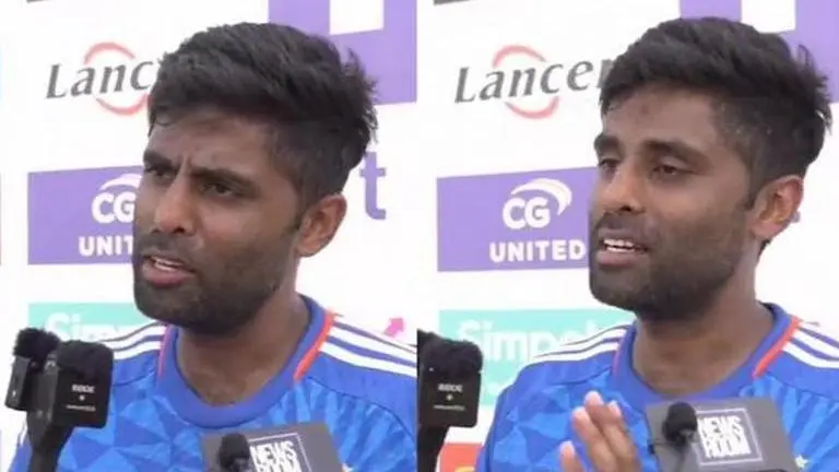 Quick-thinking Suryakumar Yadav schools reporter on wrong fact about his T20I numbers IND vs WI
