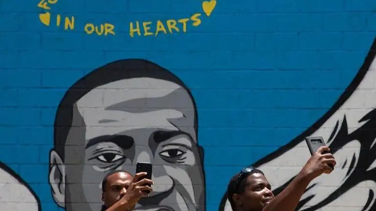 George Floyd’s body returns to Houston for final services