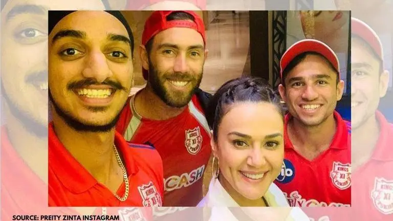 Preity Zinta shares happy picture with 'young guns' from her team post their victory Preity Zinta