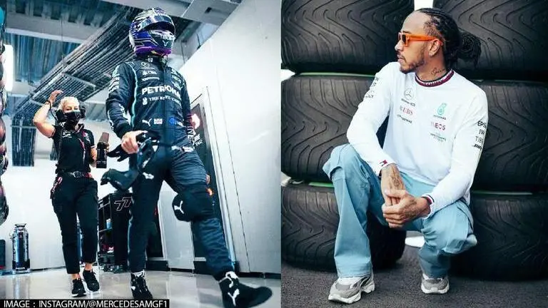 Lewis Hamilton probed by stewards at Mexican GP for breaching track limits at Autodromo Lewis Hamilton