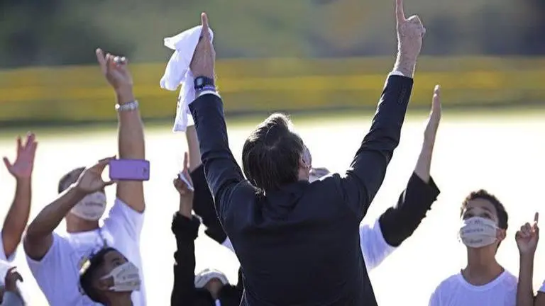 Court: Brazil president tested negative 3 times for virus