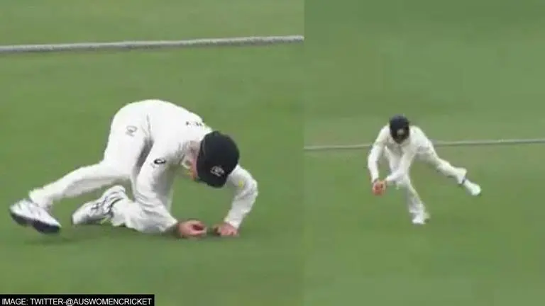 Australia's Beth Mooney, playing with broken jaw takes a stunning catch vs ENG; Watch Beth Mooney