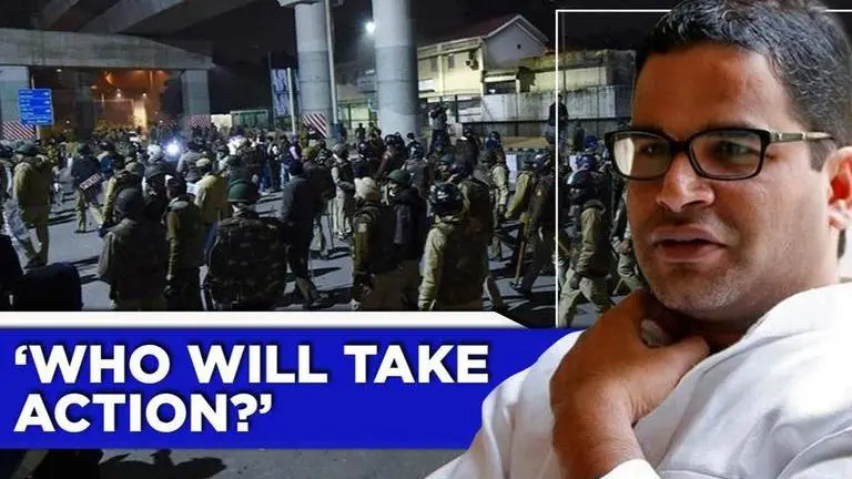 Prashant Kishor questions role of Delhi police, asks 'Who will take action against them?' Prashant