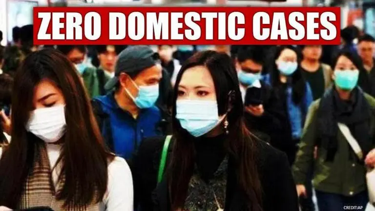 China: No new domestic coronavirus cases recorded for first time