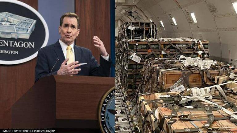 Us says shipments from $800 mn security aid package for ukraine arrived over weekend