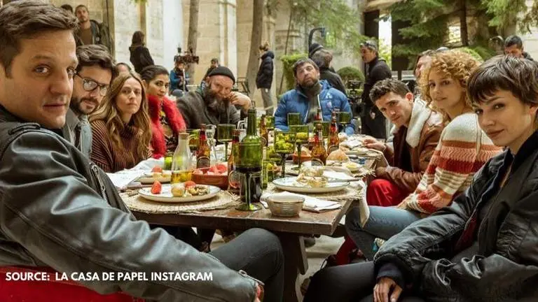 Money Heist: Úrsula Corberó shares BTS videos of the cast members dancing and playing dead Money Heist