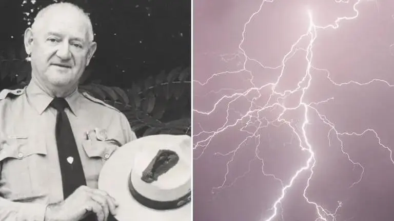 The striking story of world record holder ‘Spark Ranger’ who was hit by lightning 7 times Guinness world records