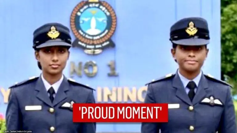 India hails Sri Lanka Air Force for commissioning 2 women pilots; says it's a proud moment India