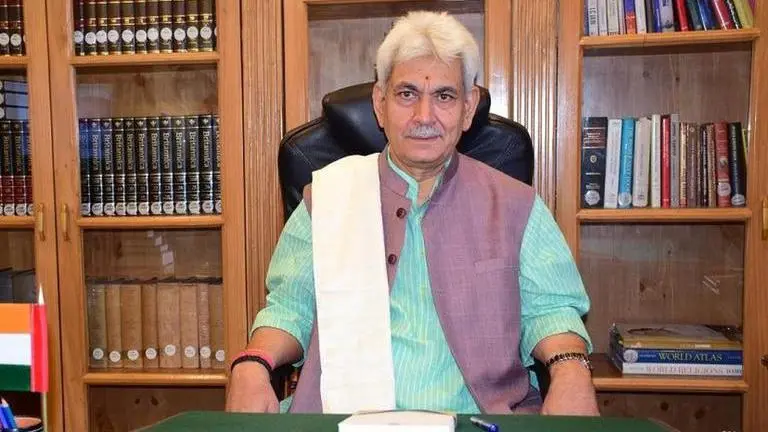 'Want to make development, peace, progress integral narrative of J&K,' says Lt Guv Sinha Lt Governor Sinha