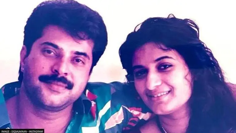 Dulquer Salmaan drops rare pic of Mammootty & wife on anniversary; terms duo 'goals' Dulquer Salmaan