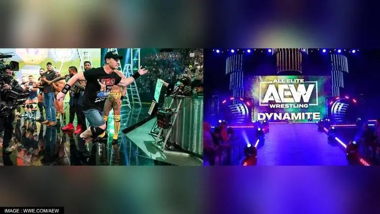 WWE: John Cena's return to Monday Night Raw sees several cameo appearances from AEW stars WWE