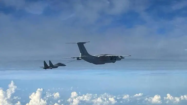 SU-30MKI jets of IAF carried out long-range maritime patrol in Indian Ocean region
