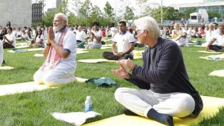 Richard Gere attends Yoga Day event led by PM Modi in New York, calls it a 'nice feeling' International Yoga Day