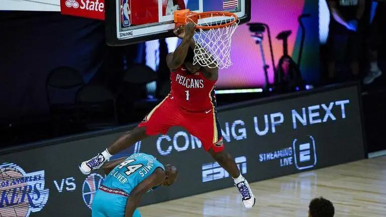 Williamson loses shoe, but Pelicans get key 109-99 win